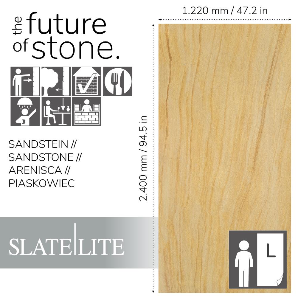 Natuursteen Slate-Lite Teakwood