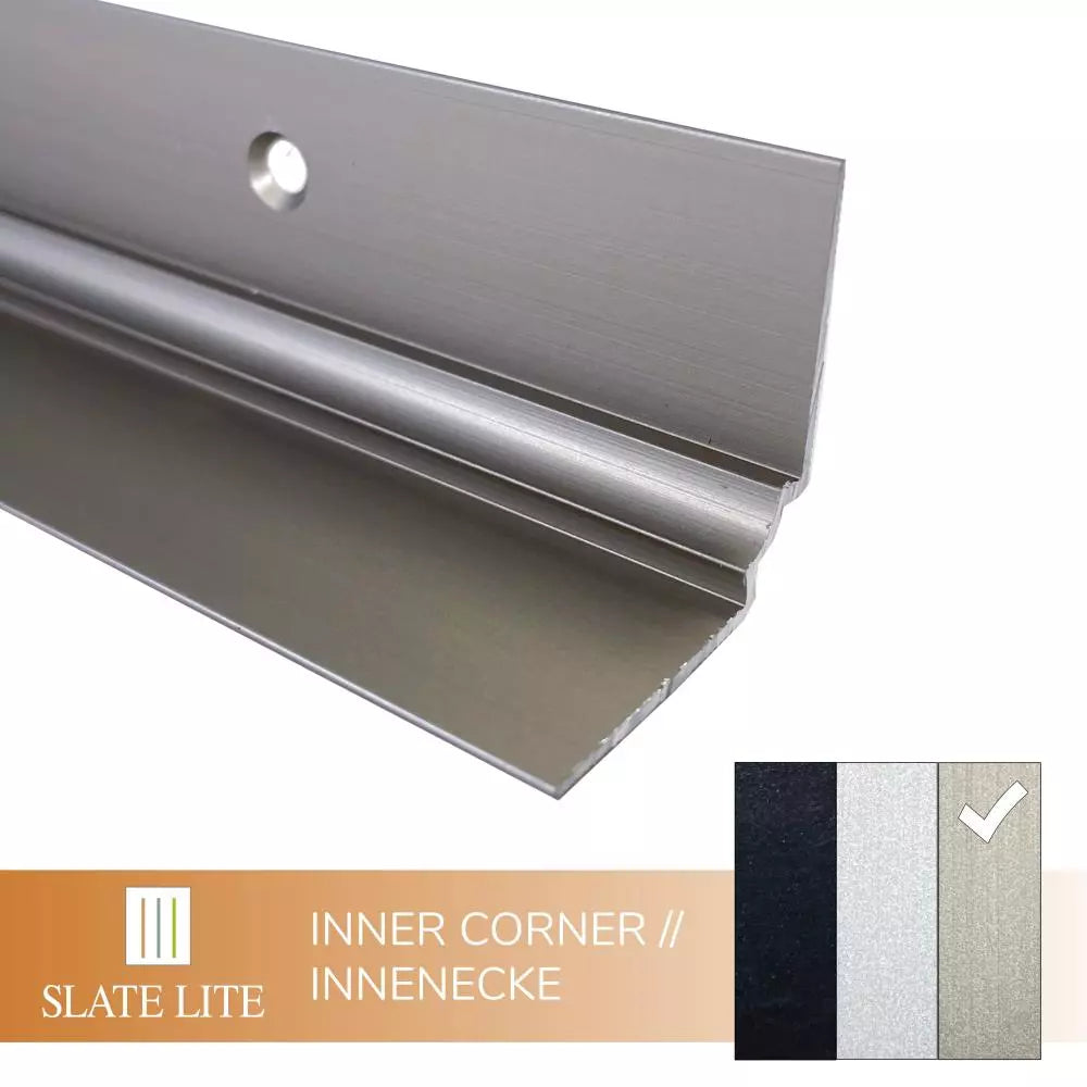 Inner Corner silver F-Line 250cm