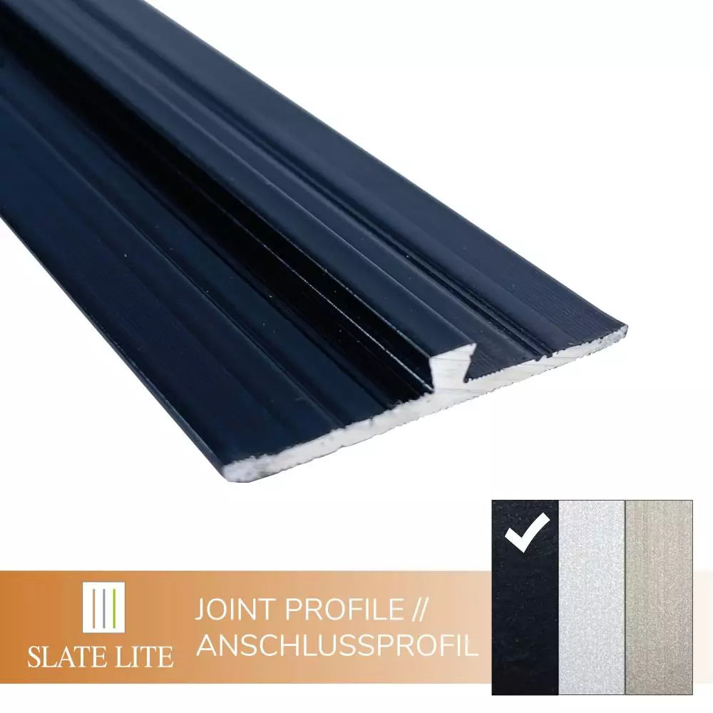 Joint Profile black F-Line 250cm