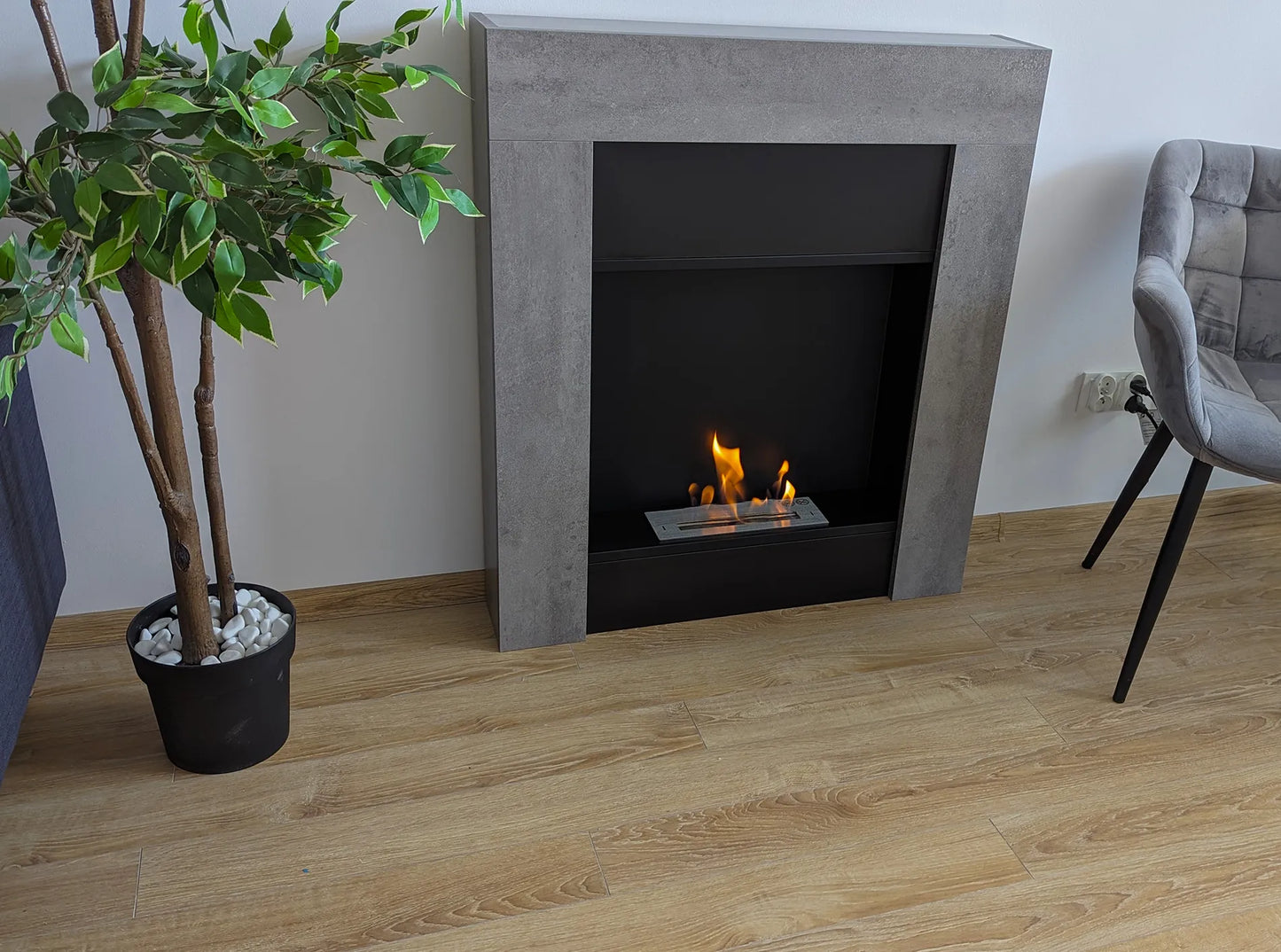 CONCRETE Vrijstaande Bio-Ethanol Haard