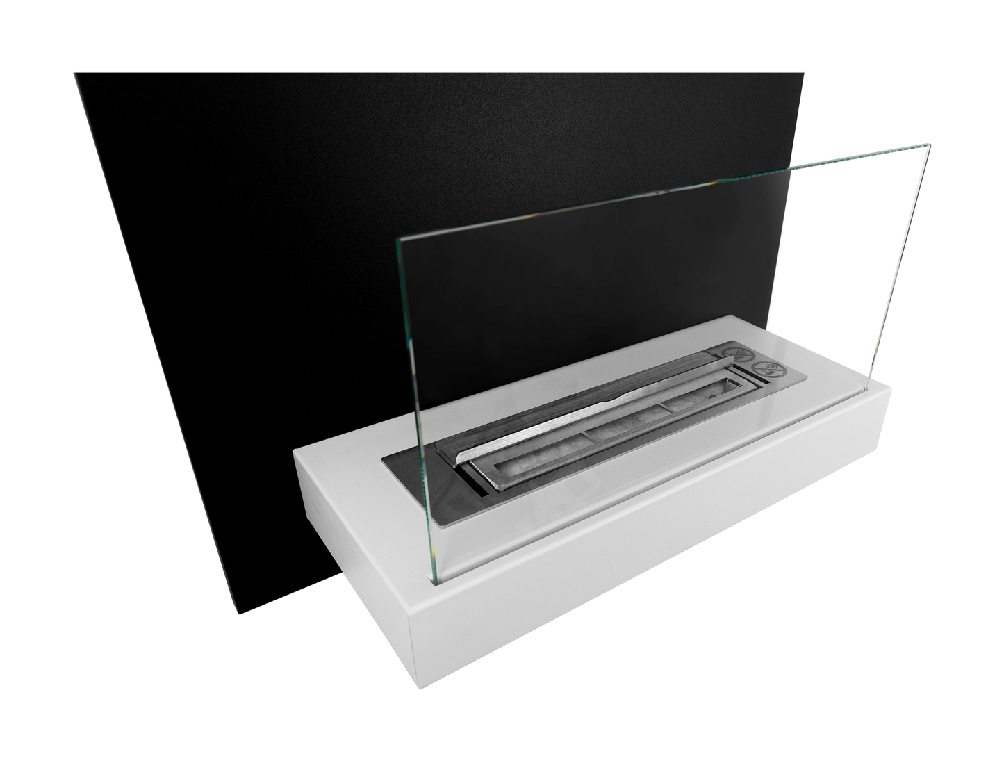 Bio Ethanol haard – Hangmodel – Zwart-Wit Board