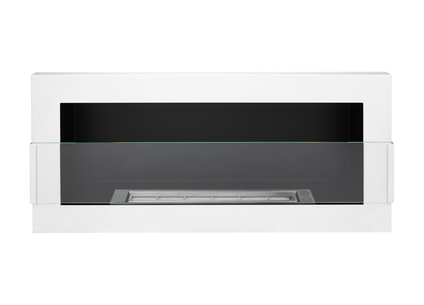 De Bio ethanol haard wit Mat mat 900x400 structuur