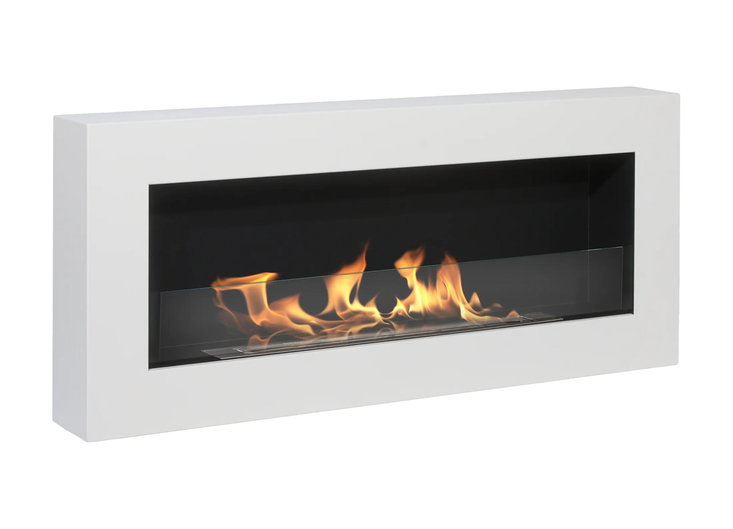 De Bio ethanol haard wit Mat mat 900x400 structuur
