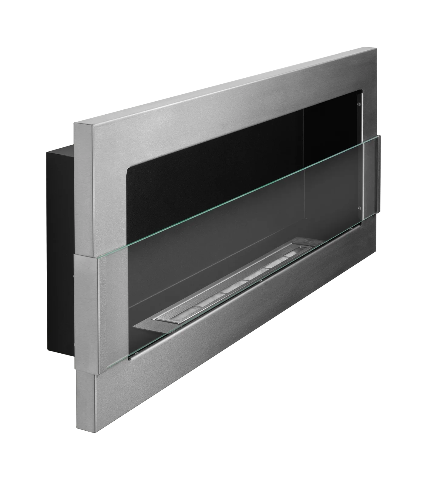 De Bio ethanol haard silver 900x400
