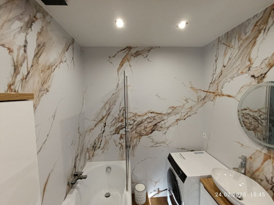 Koolstofpaneel CALACATTA GOLD GLANS