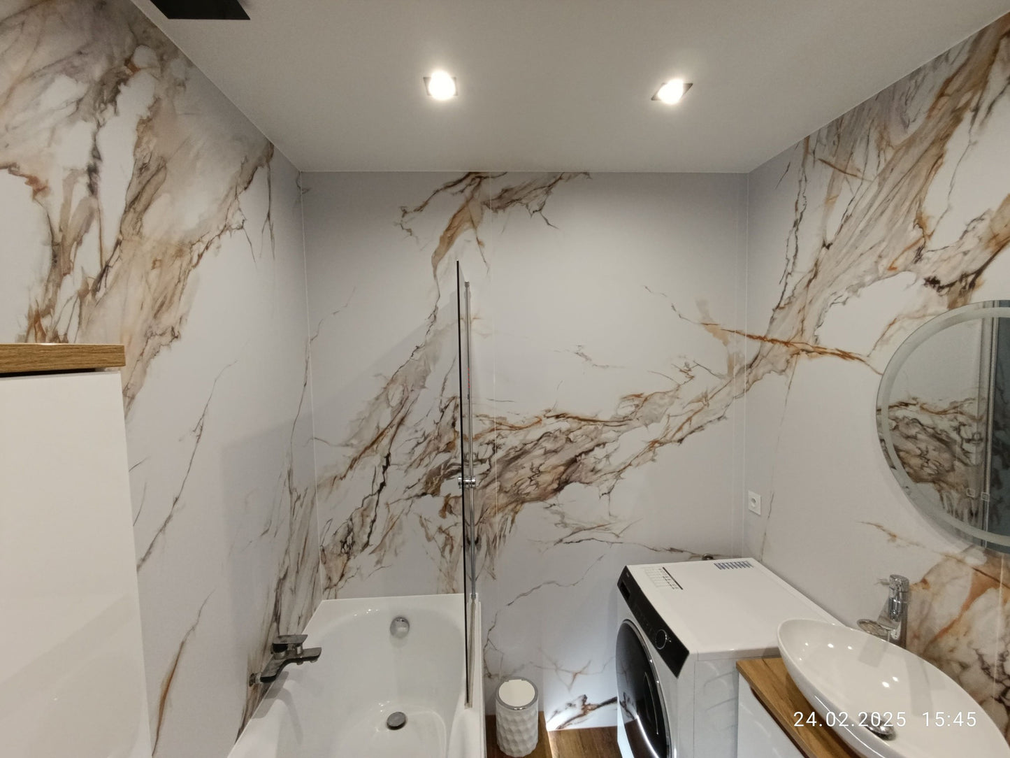 Koolstofpaneel CALACATTA GOLD GLANS
