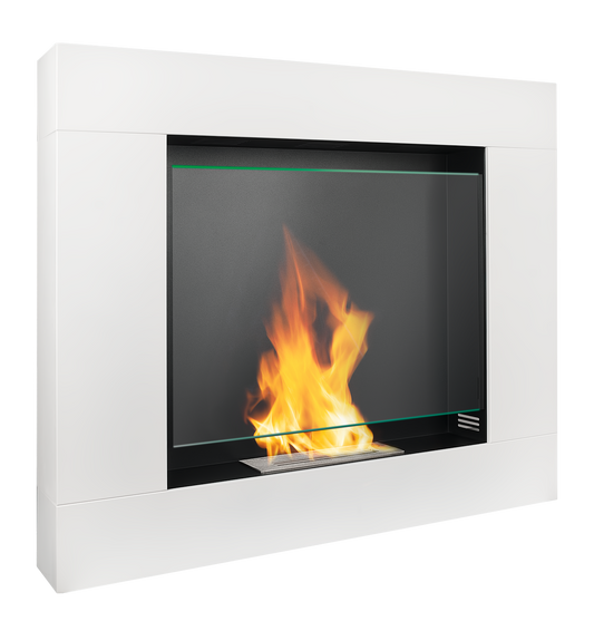 ANNE WHITE MAT Vrijstaande Bio-Ethanol Haard