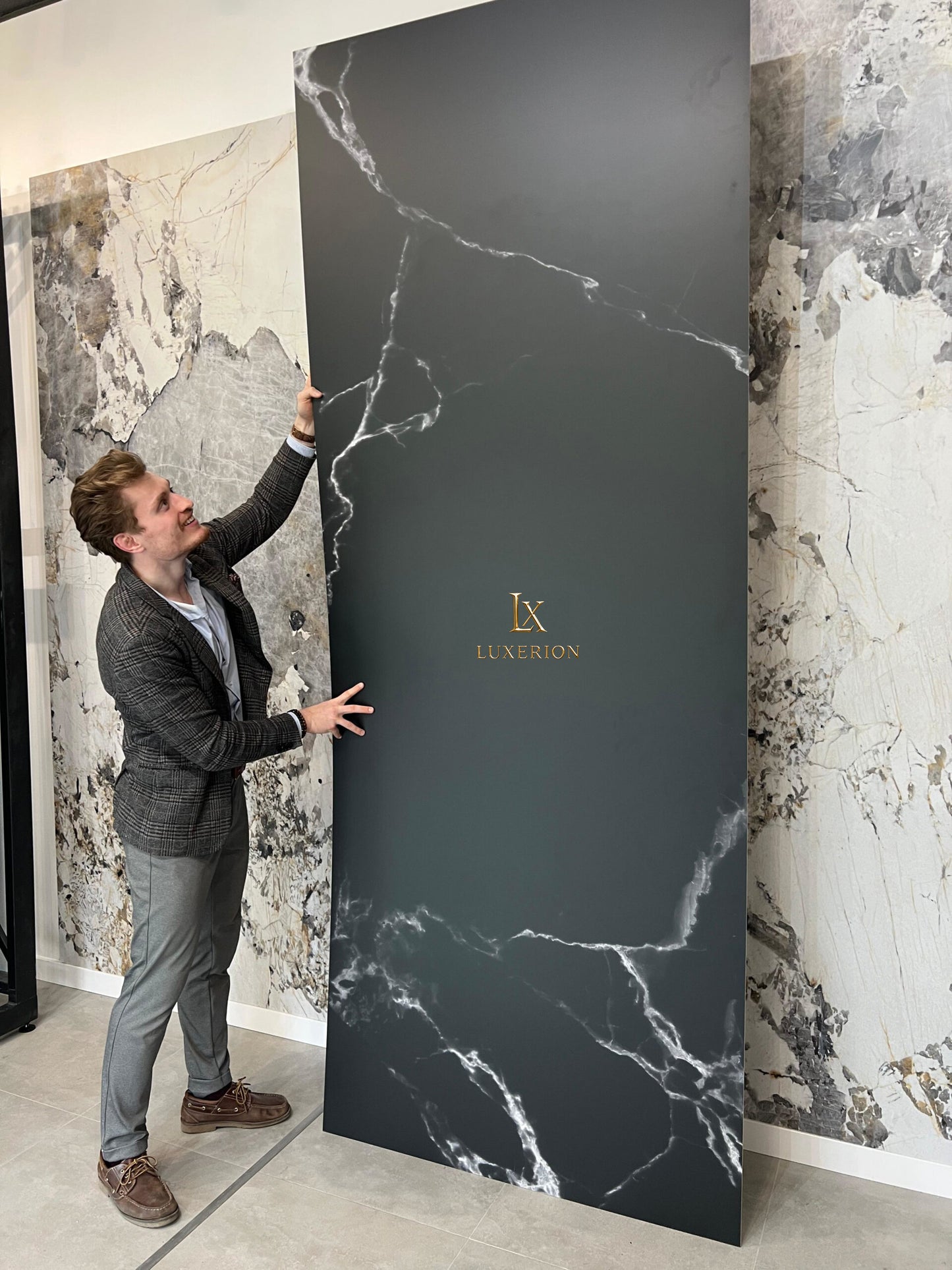 Koolstofpaneel BLACK MARQUINA MAT