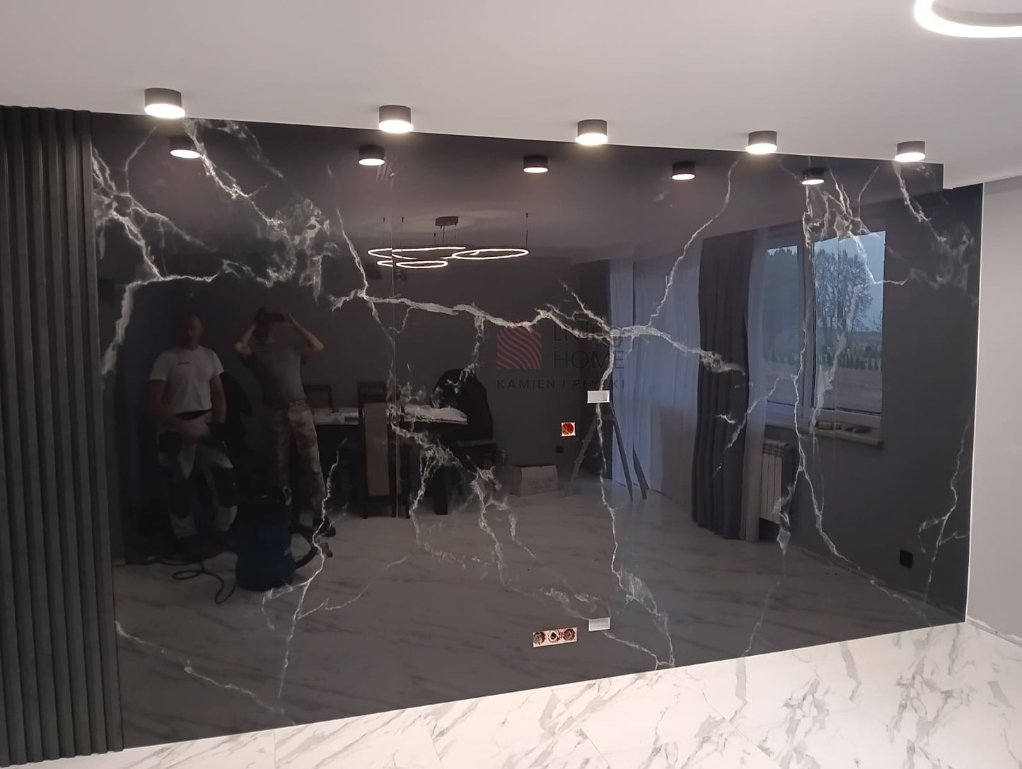 Koolstofpaneel BLACK MARQUINA Gloss