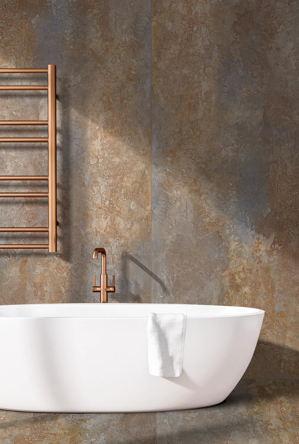 LUXE Koolstofpaneel RUSTIC COPPER