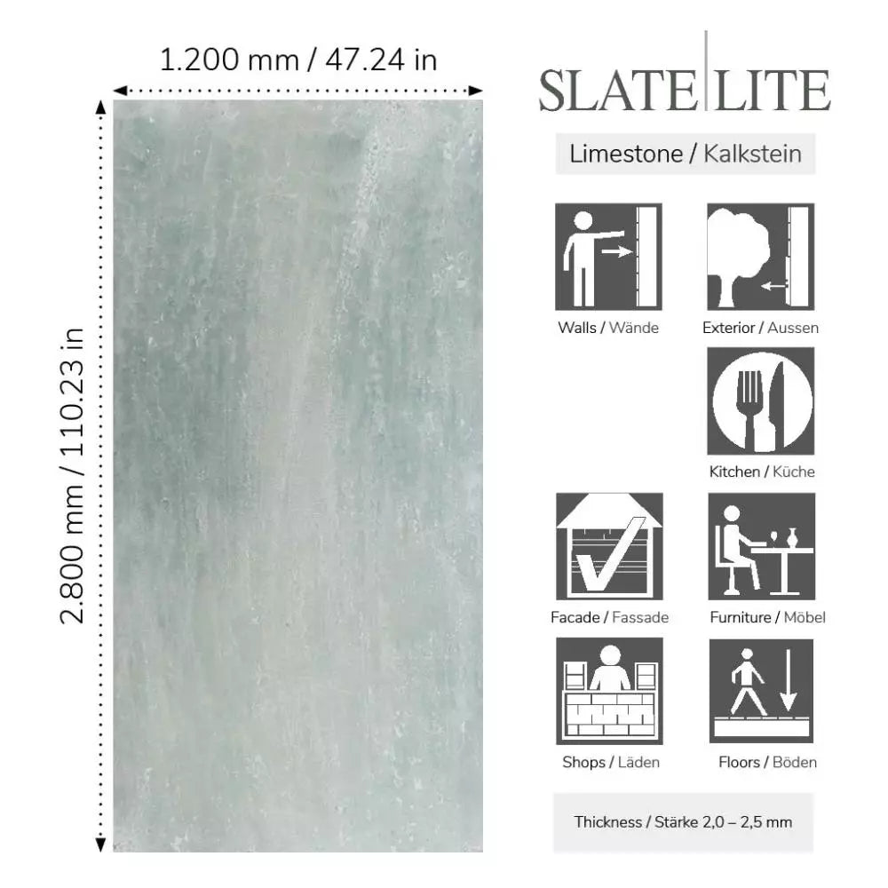 Natuursteen Slate-Lite Green Pearl