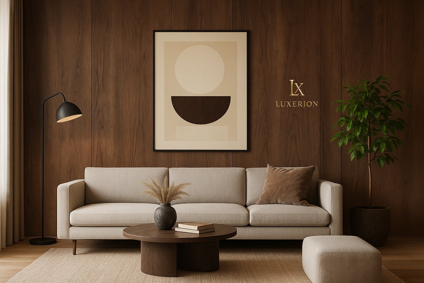 Koolstofpaneel BROWN OAK