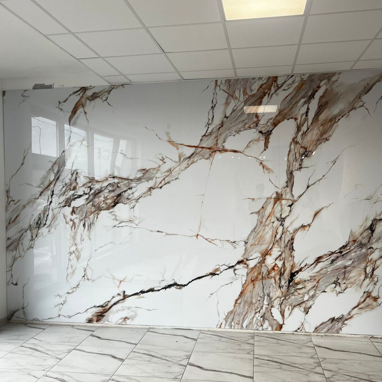 Koolstofpaneel CALACATTA GOLD GLANS