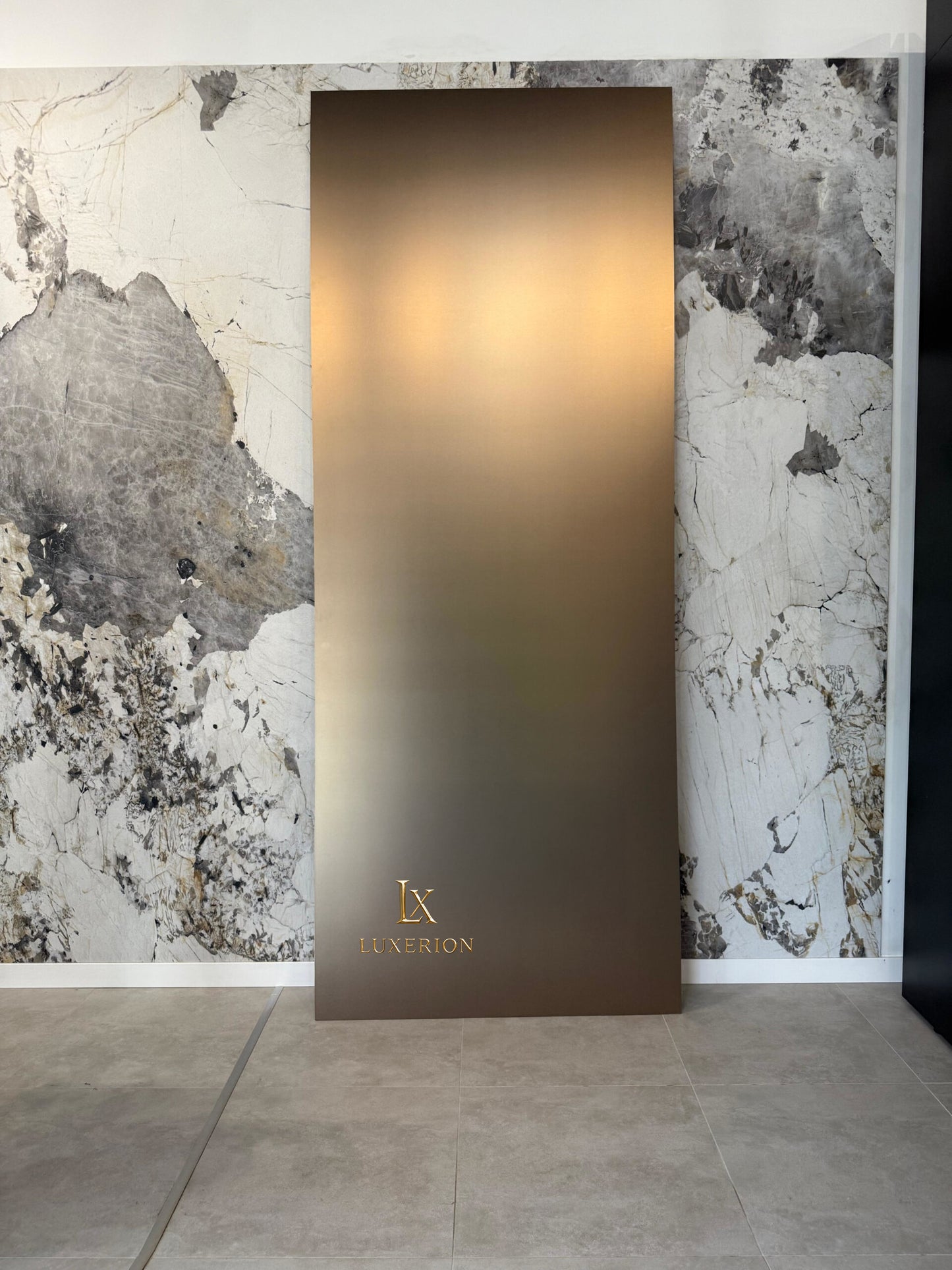 Koolstofpaneel METAL GOLD