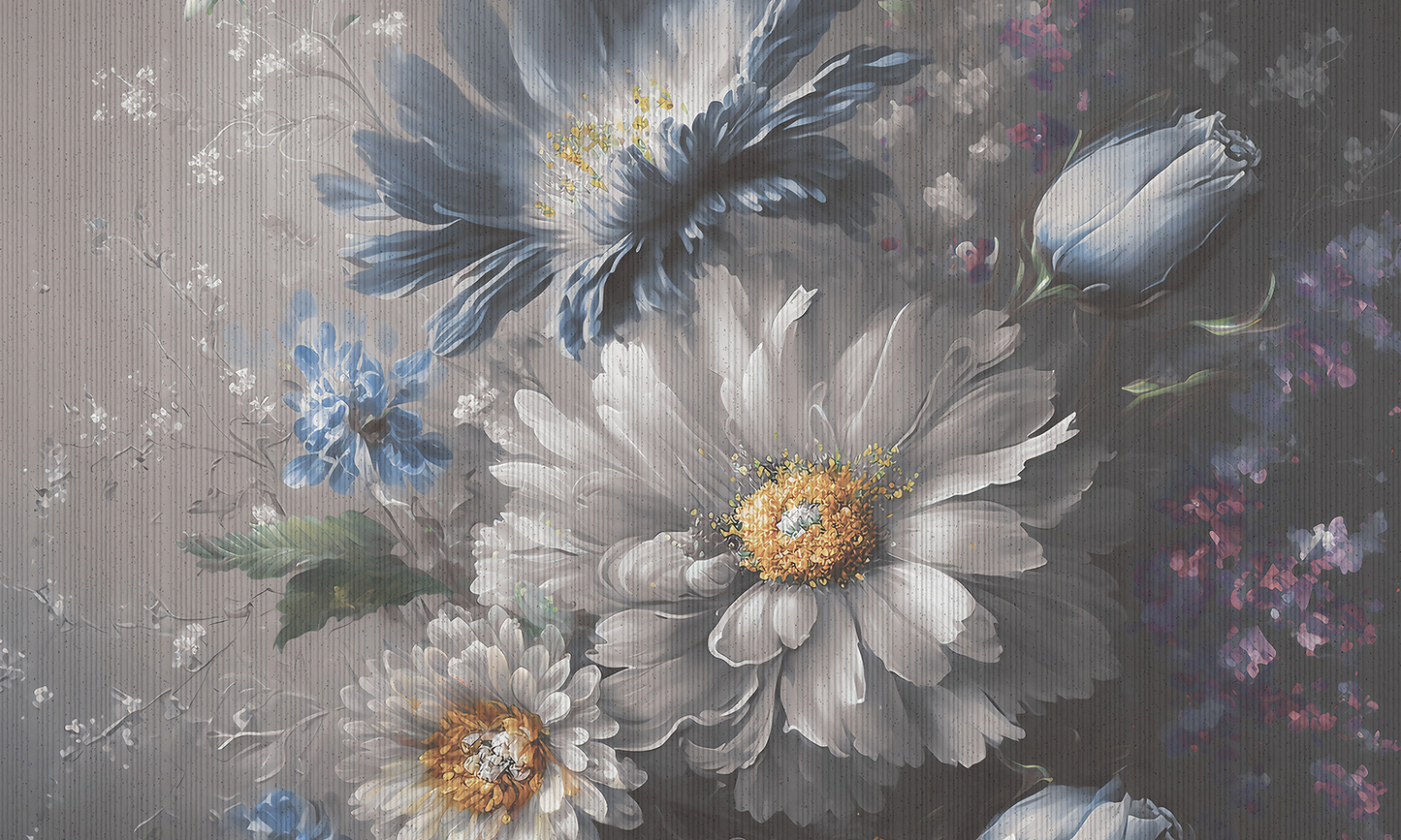 Sapphire blooms