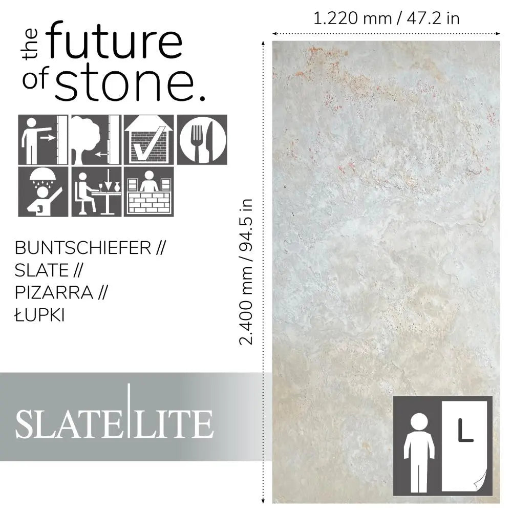 Natuursteen Blanco Slate-Lite