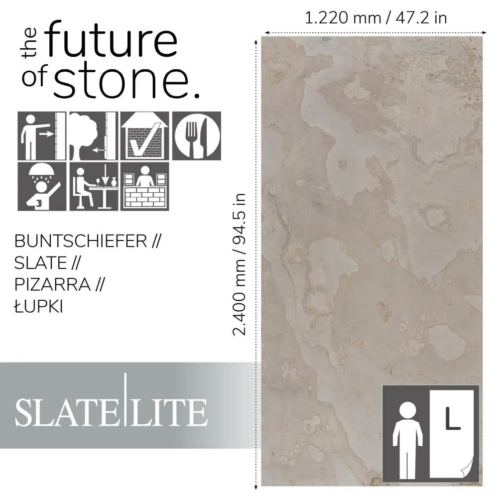 Natuursteen Slate-Lite Tan