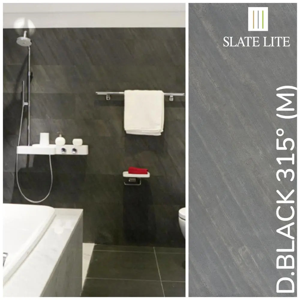 Natuursteen D. Black 315° Slate-Lite