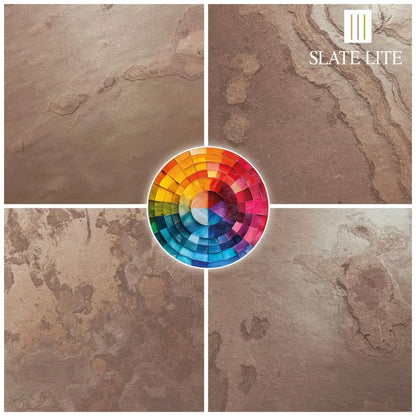 Natuursteen Slate-Lite Terra Rosso