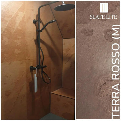 Natuursteen Slate-Lite Terra Rosso