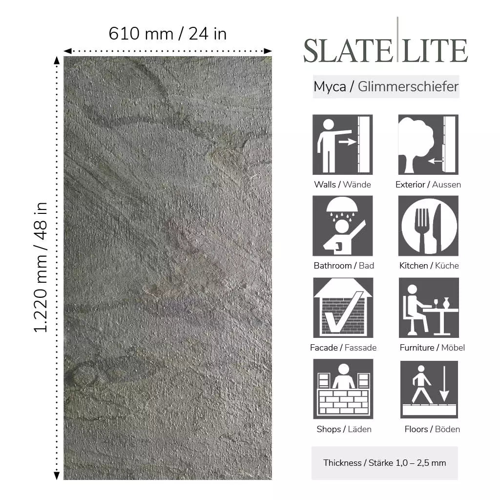 Natuursteen Slate-Lite Verde