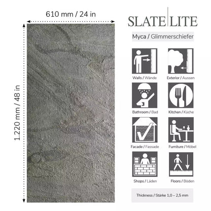 Natuursteen Slate-Lite Verde