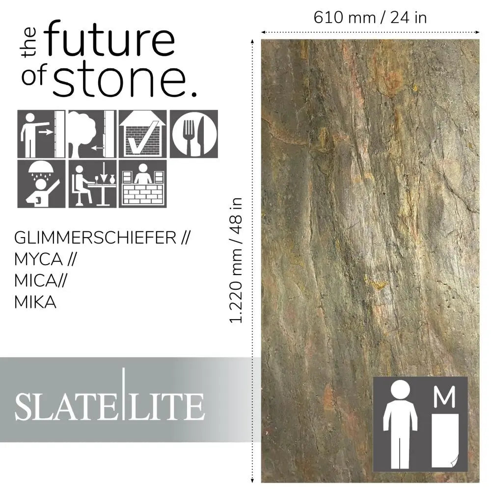 Natuursteen Burning Forest Slate-Lite