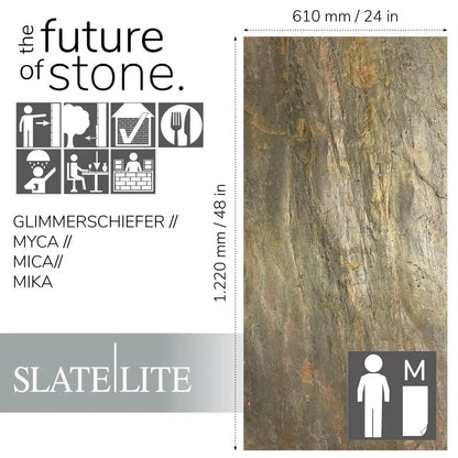 Natuursteen Burning Forest Slate-Lite