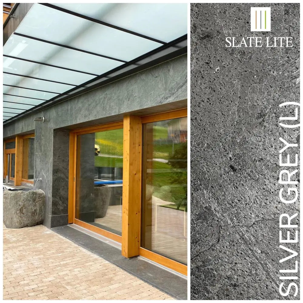 Natuursteen Silver Grey Slate-Lite