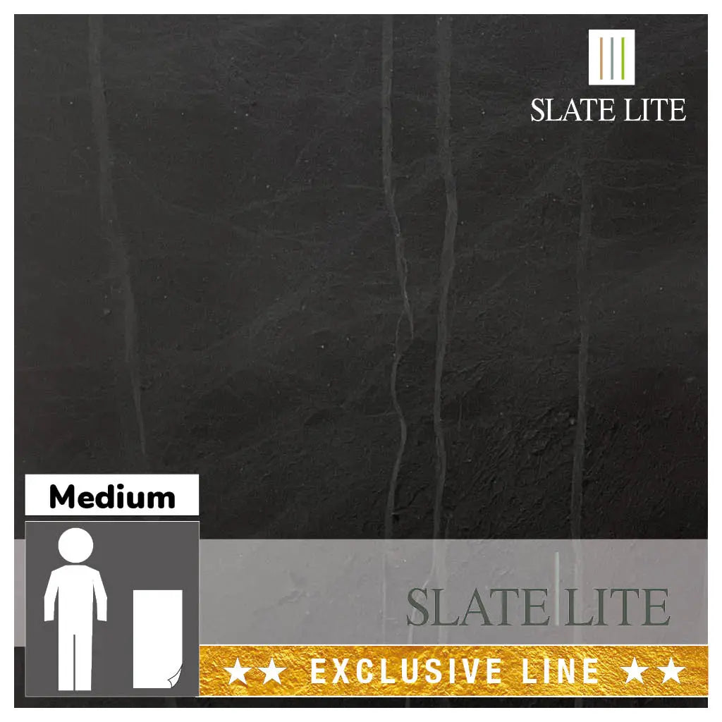 Natuursteen Slate-Lite Terra Noir Vertical