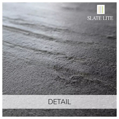 Natuursteen Translucent SLATE LITE D. Black