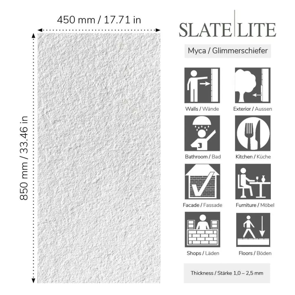 Natuursteen Slate-Lite Italian White