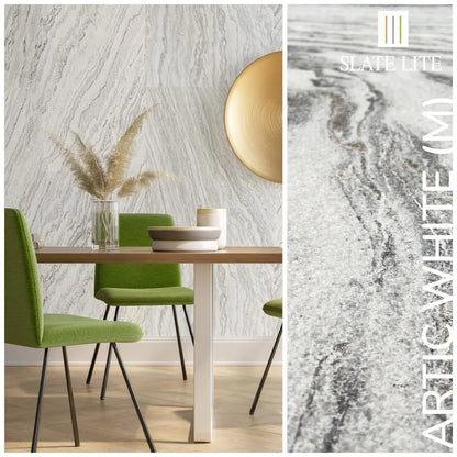 Natuursteen Slate-Lite Arctic White 45°