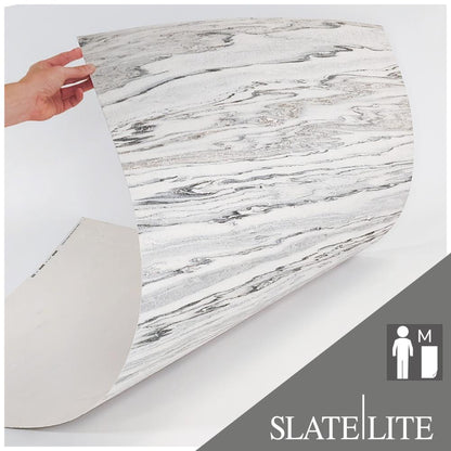 Natuursteen Slate-Lite Arctic White 45°
