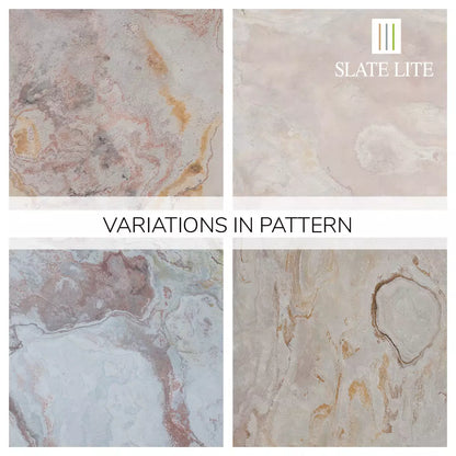 Natuursteen Translucent SLATE LITE Blanco