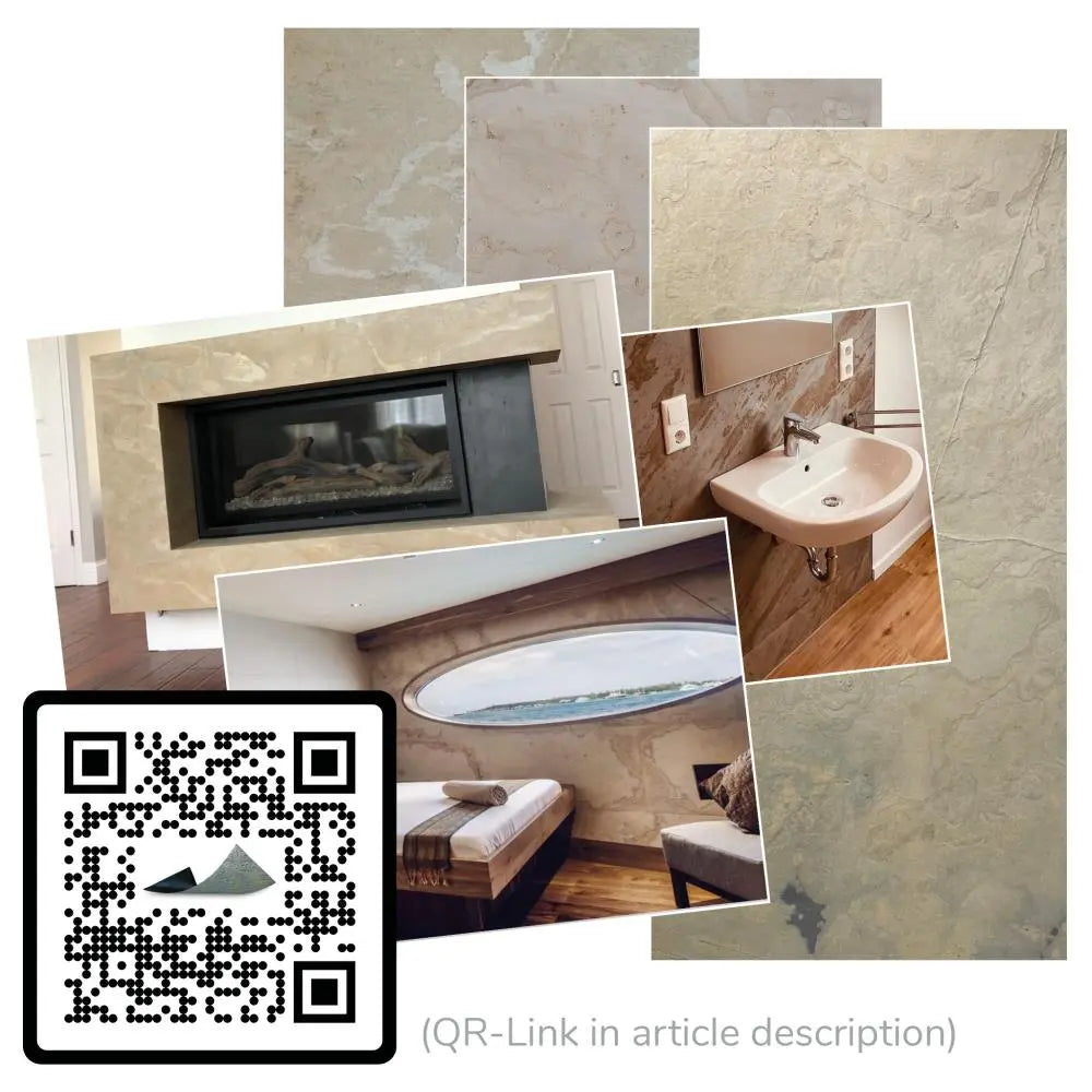 Natuursteen Translucent SLATE LITE Tan