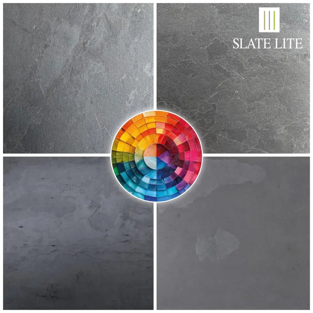 Natuursteen Translucent SLATE LITE Nero