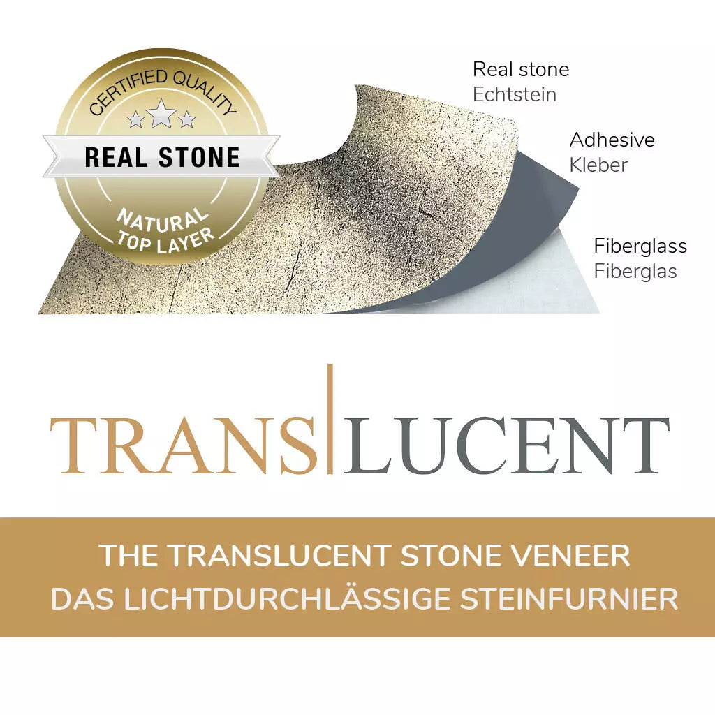 Natuursteen Translucent SLATE LITE Cobre New