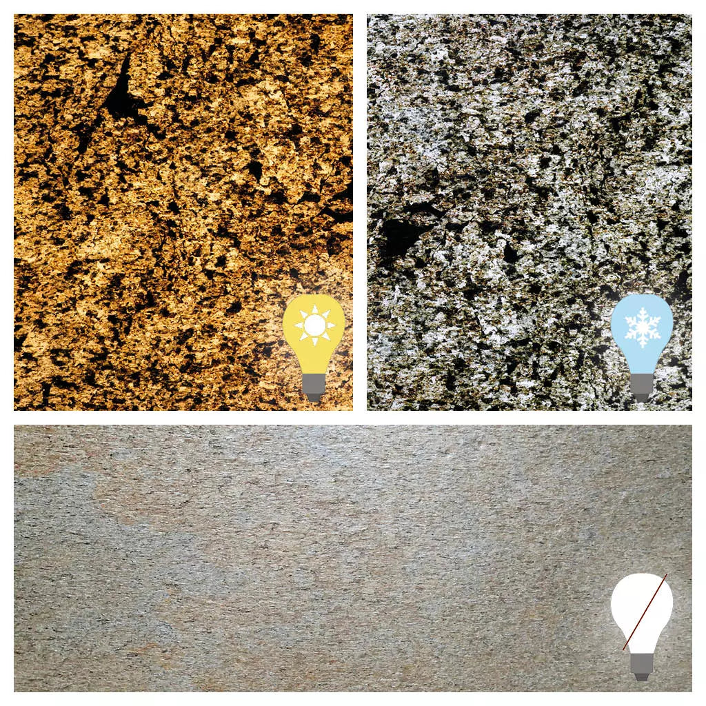 Natuursteen Translucent SLATE LITE Argento Auro