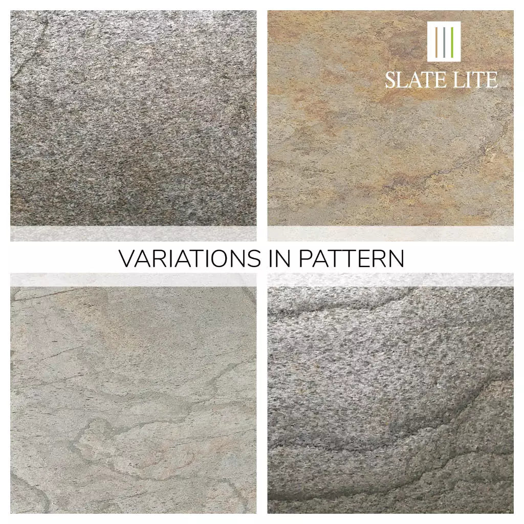 Natuursteen Translucent SLATE LITE Argento Auro