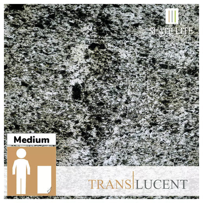 Natuursteen Translucent SLATE LITE Argento