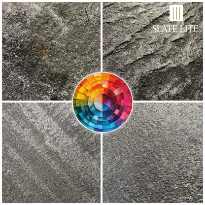 Natuursteen Translucent SLATE LITE BLACK