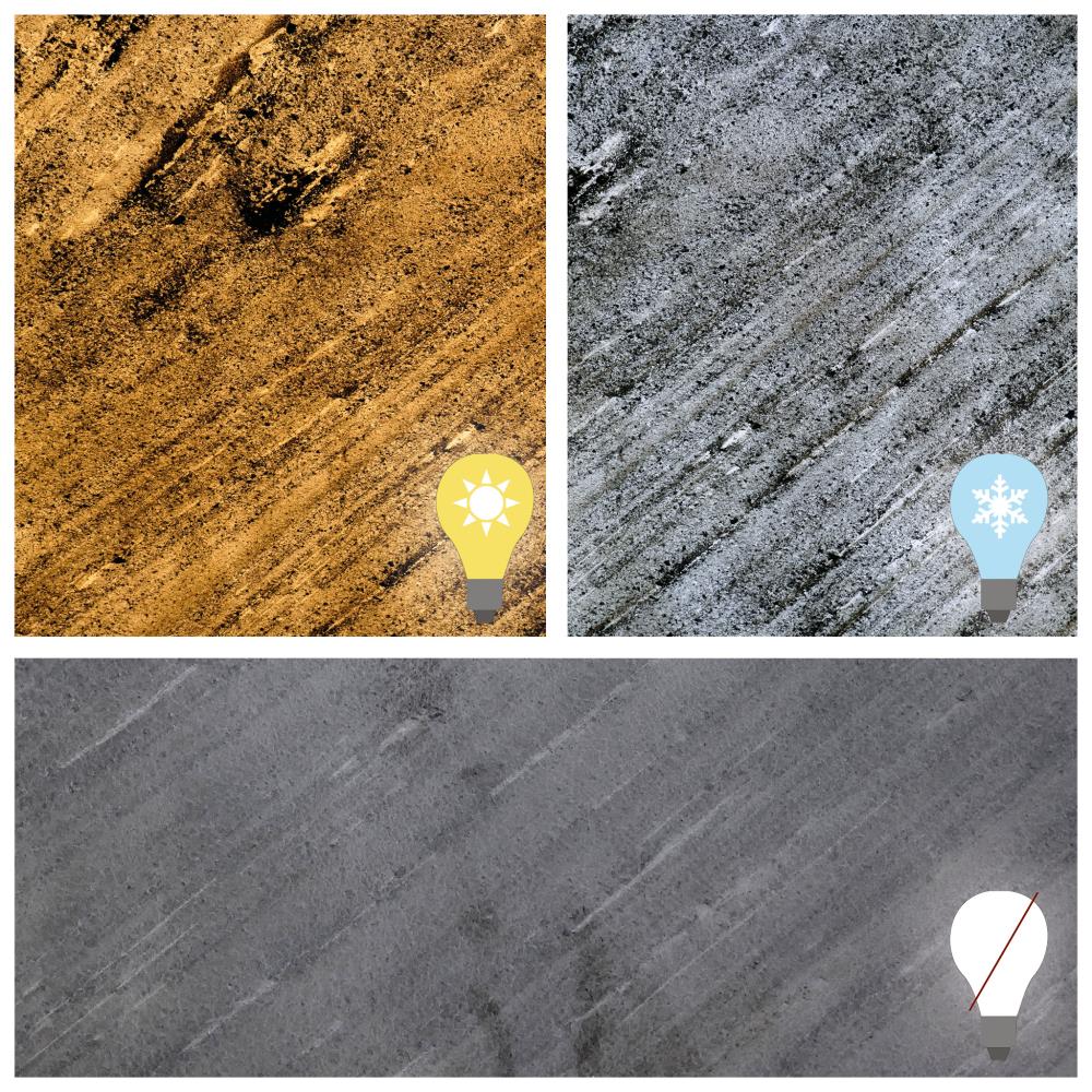Natuursteen Translucent SLATE LITE D. Black 45