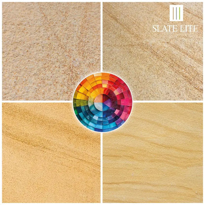 Natuursteen Translucent SLATE LITE Teakwood