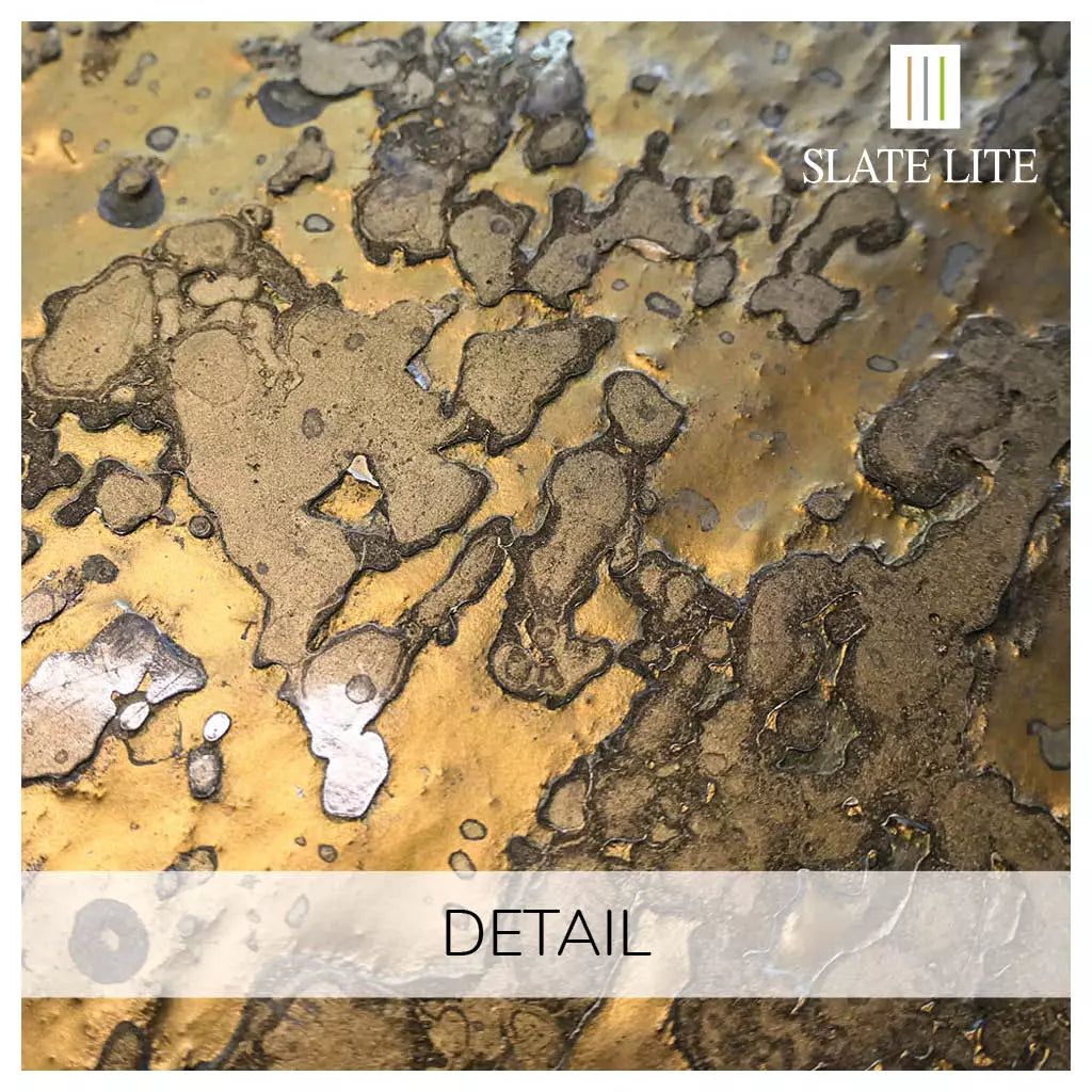 Metalen Look in Steenfineer Artdecors Lite Gold Medal
