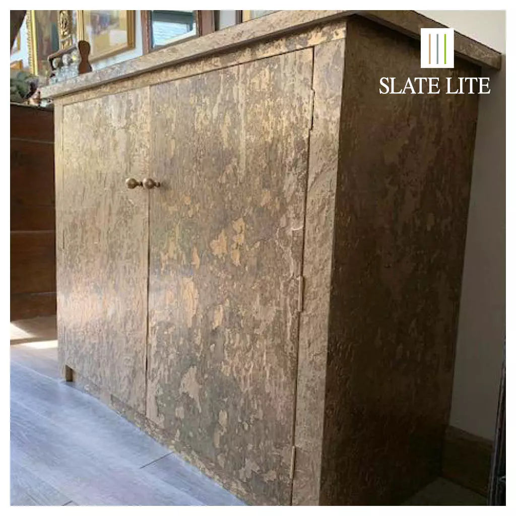 Metalen Look in Steenfineer Artdecors Lite Gold Medal
