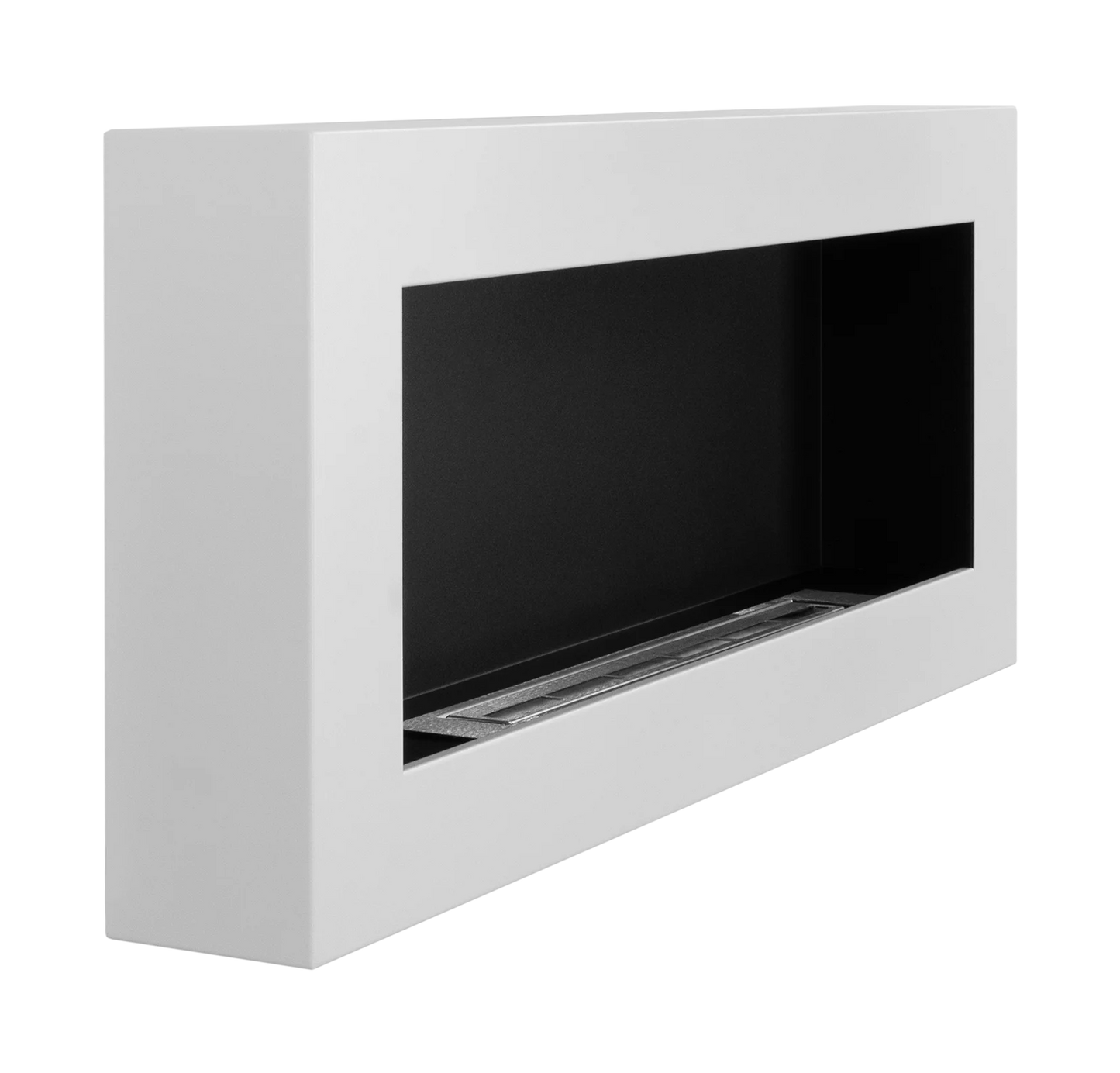 De Bio haard wit Mat mat 900x400 structuur