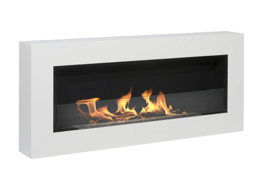 De Bio ethanol haard wit Mat mat 900x400 structuur