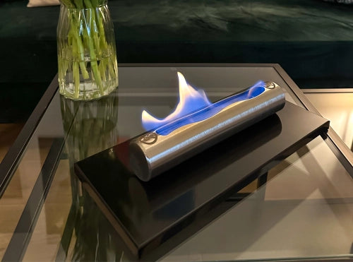 Stainless – Vrijstaande Bio-Haard
