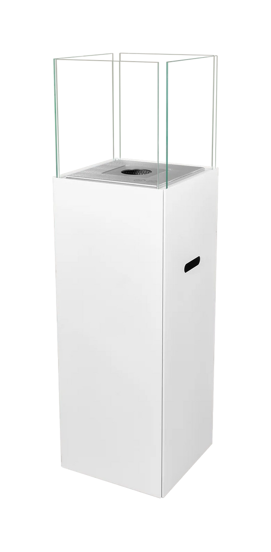 De Bio ethanol haard VRIJ Venetie WIT